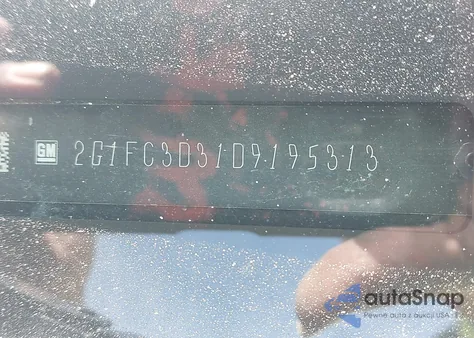 2013 Chevrolet Camaro 2Lt z USA, uszkodzony, nr VIN 2G1FC3D31D9195313